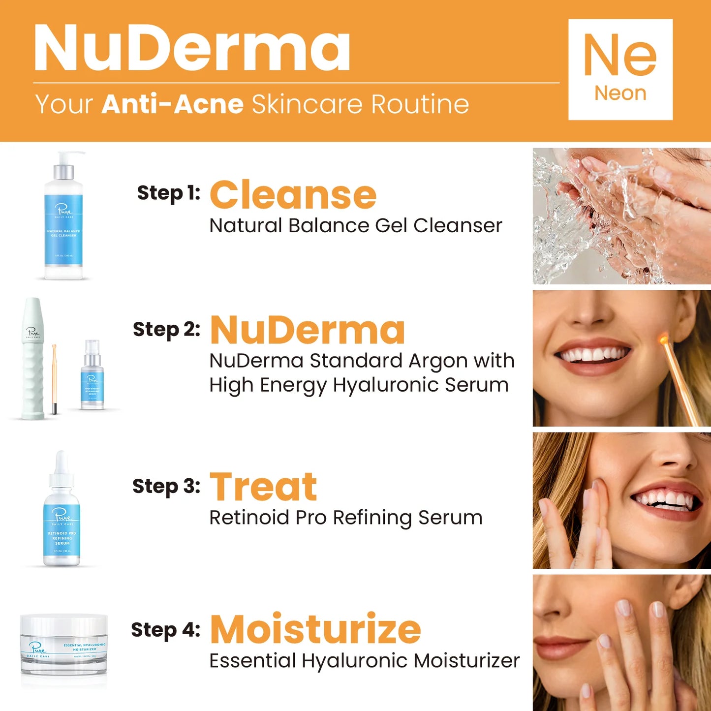 Nuderma Standard High Frequency Wand