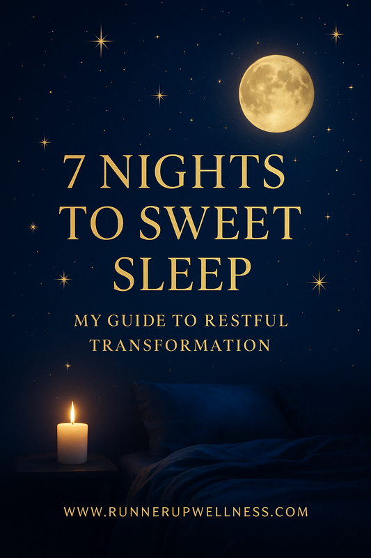✨ 7 Nights to Sweet Sleep ✨
A Step-by-Step Guide to Restful, Restorative Sleep 🌙