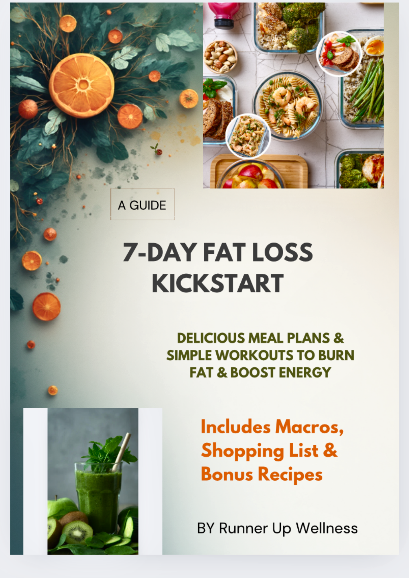 7-Day Fat Loss Kickstart: Delicious Meal Plans & Simple Workouts to Burn Fat & Boost Energy